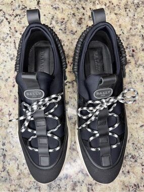 Bally | Shoes | Bally Berlin T 30 Black Synthetic Sneakers Us 6